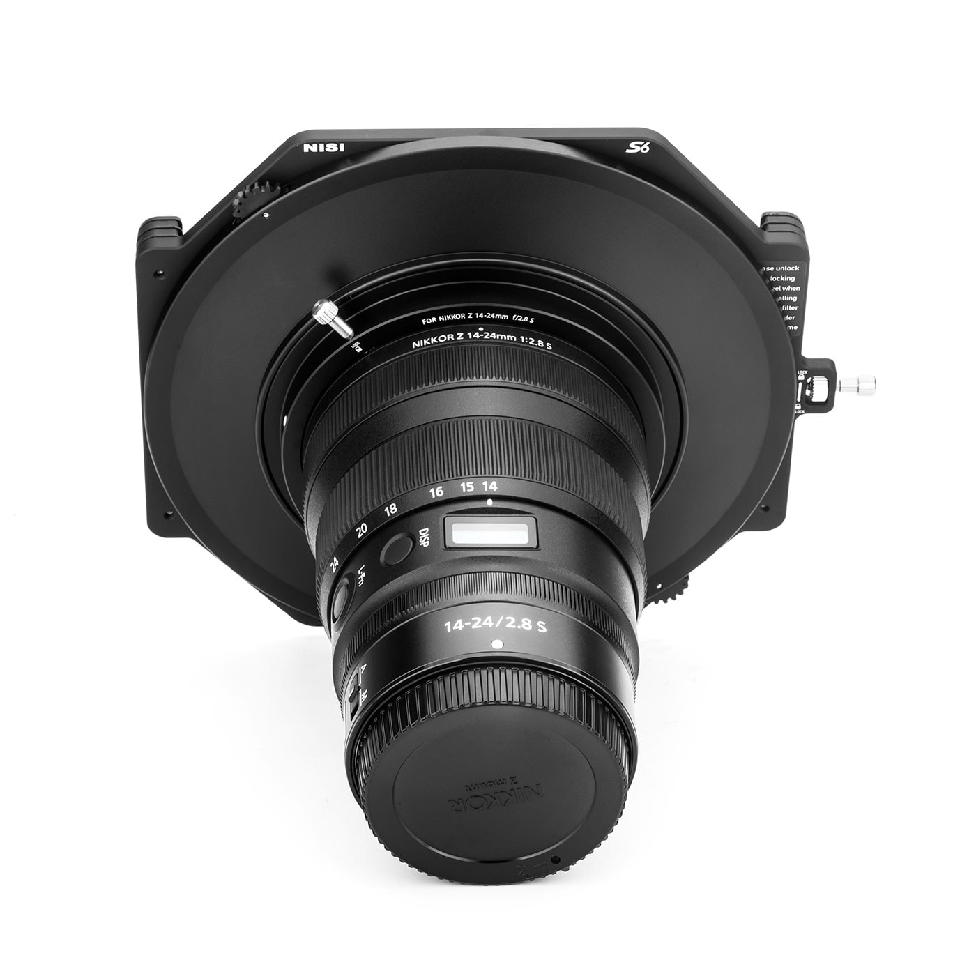 Holder NiSi S6 | True Color CPL | Nikon NIKKOR Z 14-24mm f/2.8 S - NiSi  Optics Official Ecommerce - NiSi Filters