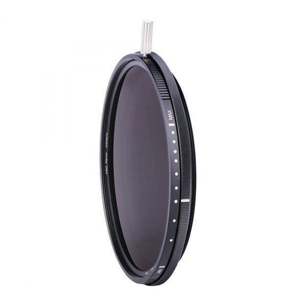 ND-VARIO filter Variable 5-9 stops Nano-coating in optical glass