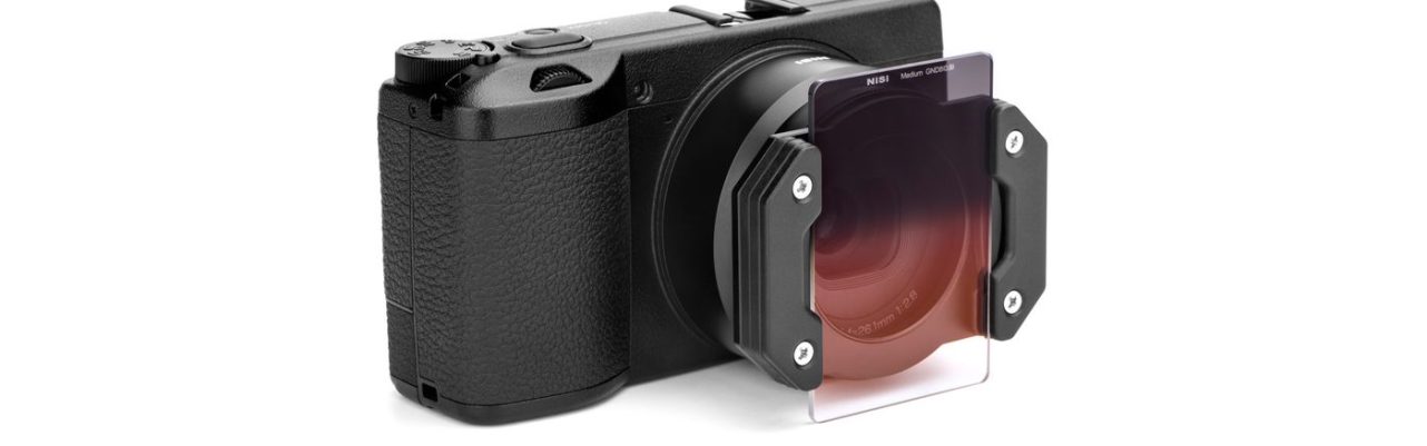 Ricoh GR IIIx with the Master Kit filter holder and a GND filter